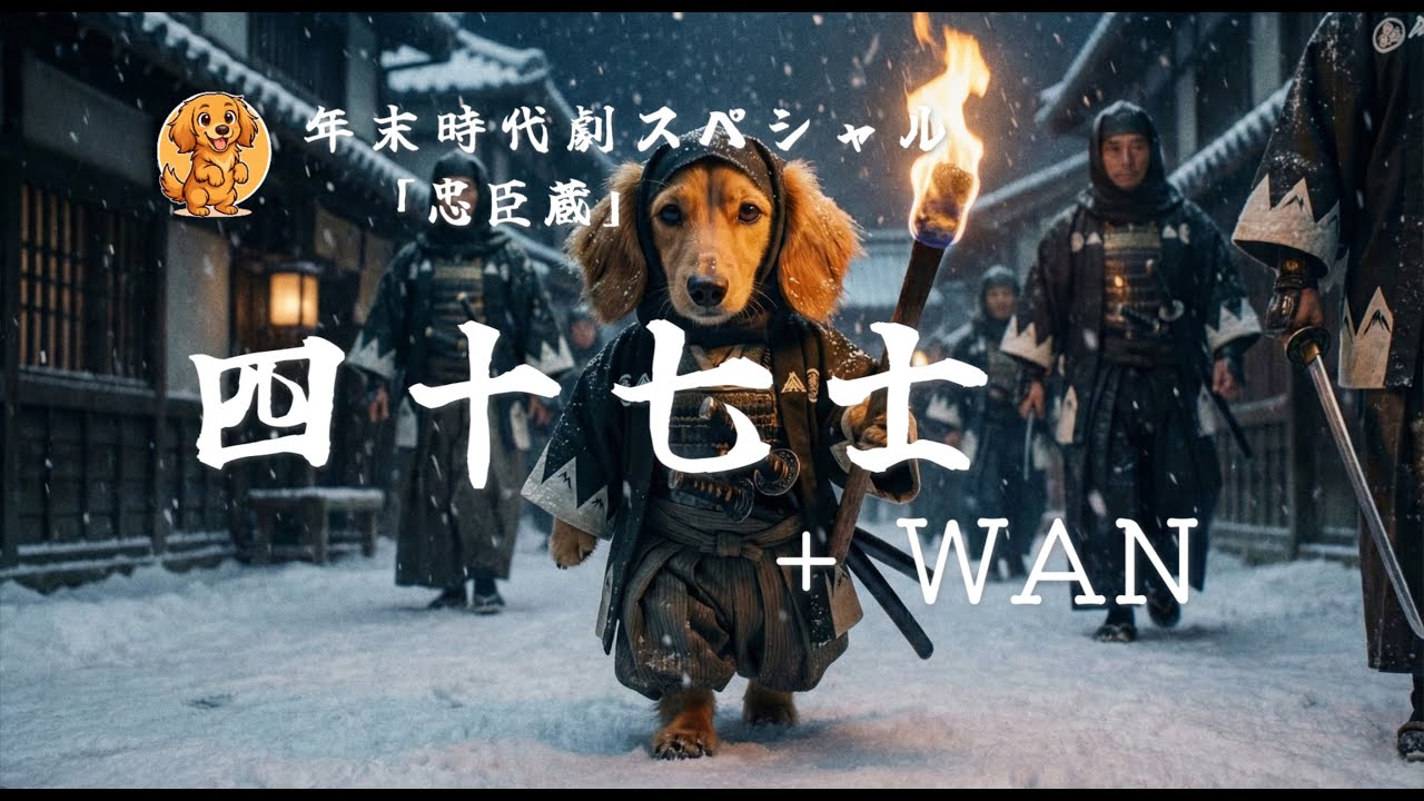 知られざる忠臣蔵⚔️四十七士＋WAN