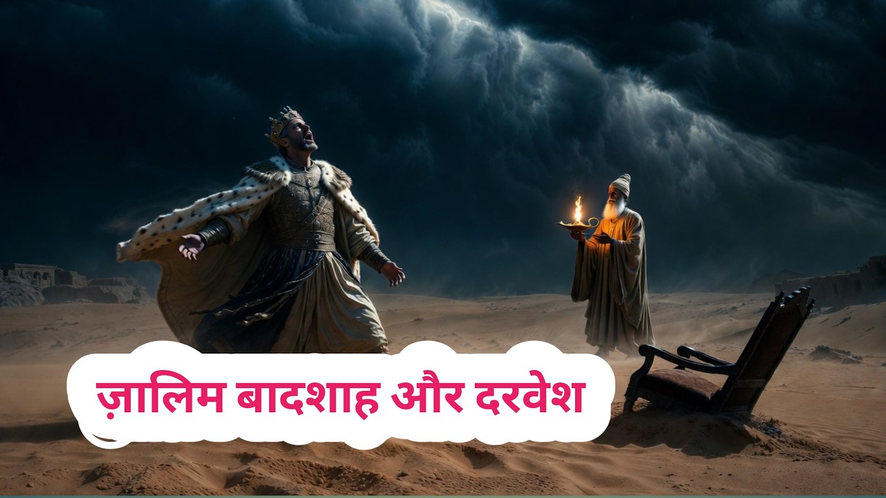 ज़ालिम बादशाह और दरवेश hindi kahani