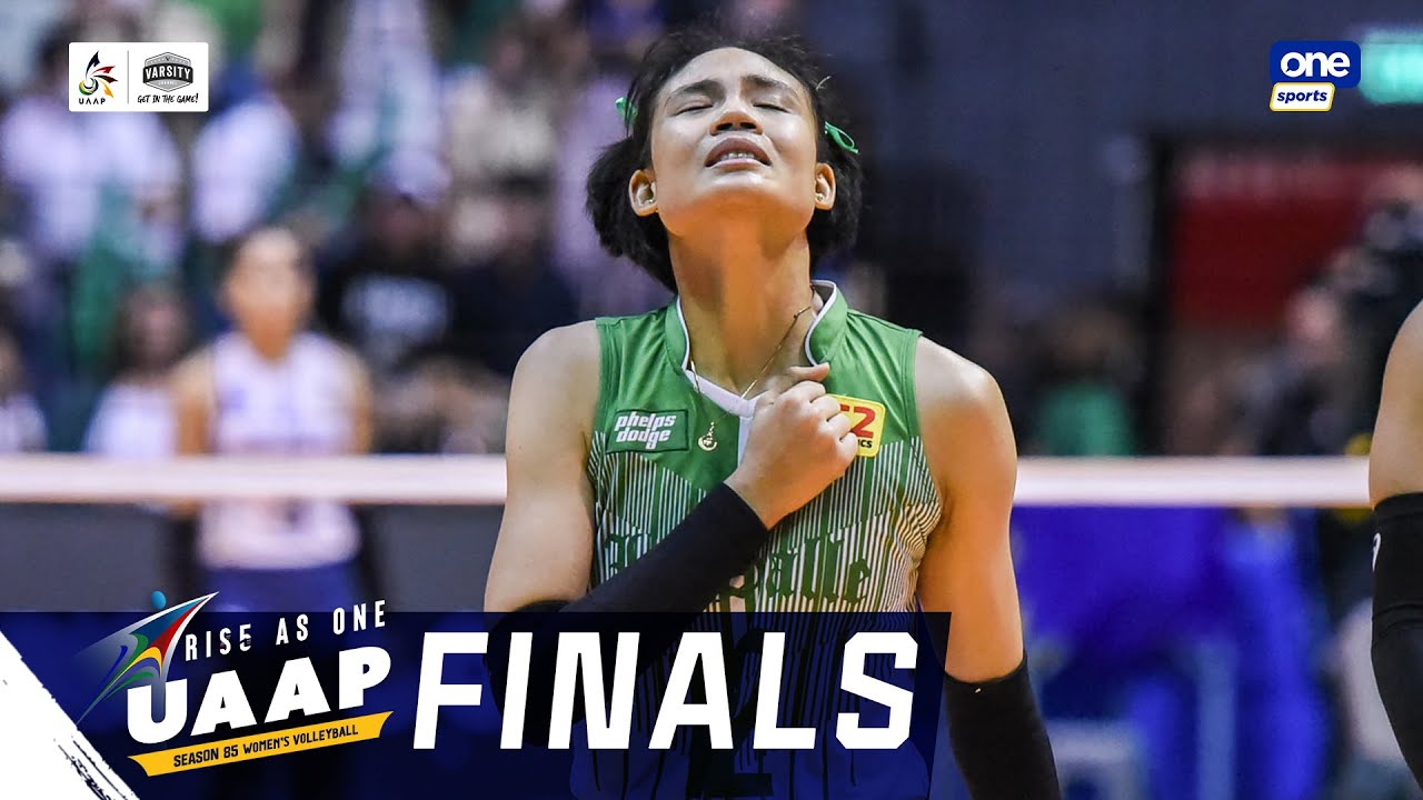 Angel Canino rises to lift DLSU in Game 1 win | UAAP Season 85 Women's Volleyball