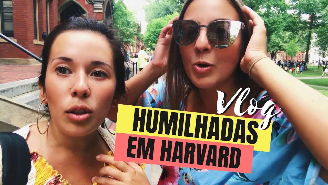 ATÉ EM HARVARD SURGE UM LOUCO - Vlog Boston, Massachusetts