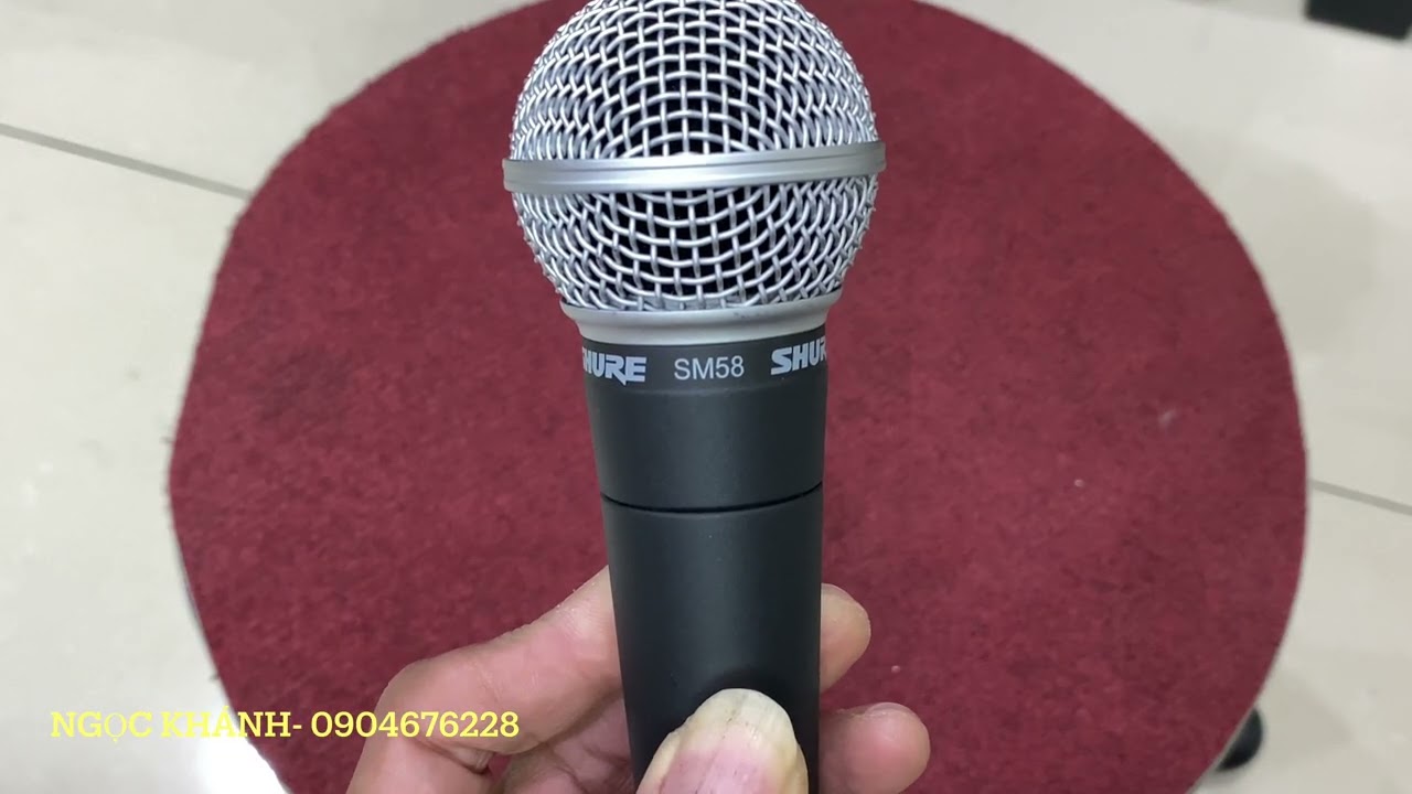 Đừng đổ oan cho Shure SM58