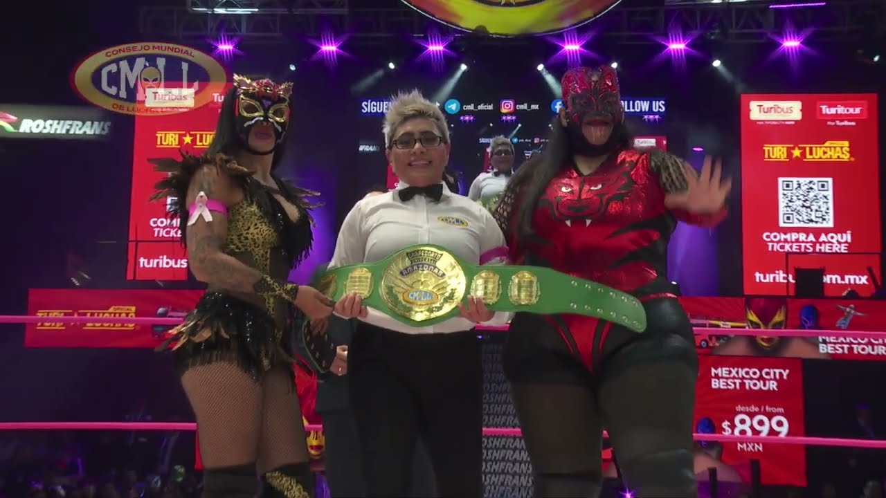 CMLL - FINAL DEL CAMPEONATO UNIVERSAL / INDIA SIOUX  VS  SKADI / ARENA MÉXICO / 17-10-25