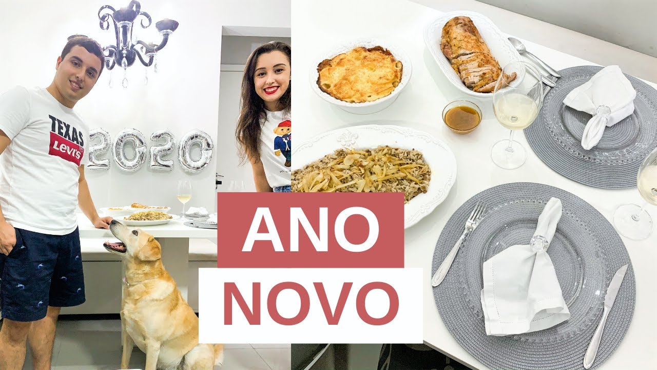 NOSSA CEIA DO REVEILLÓN 2020 | Natália Hollup