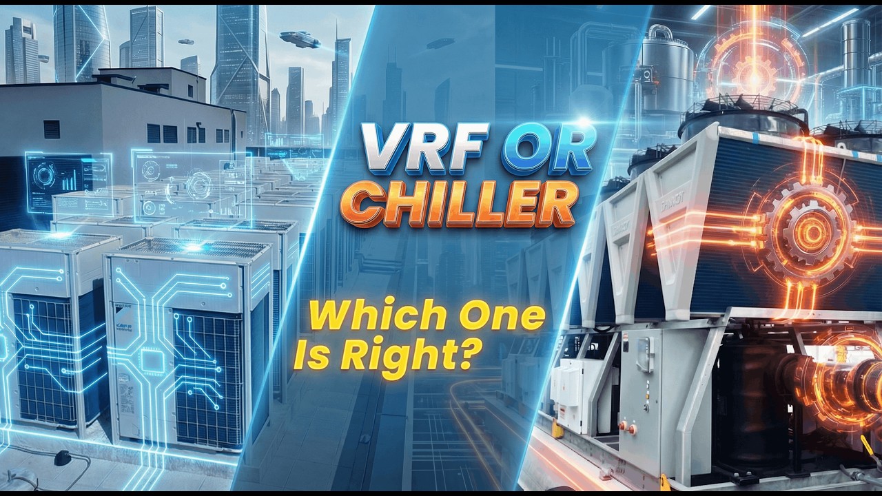 VRF vs Chiller: Which Cooling System Is Right for Your Building? | Tritech