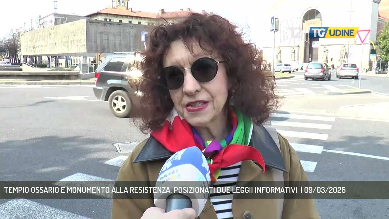 TEMPIO OSSARIO E MONUMENTO ALLA RESISTENZA: POSIZIONATI DUE LEGGII INFORMATIVI  | 09/03/2026