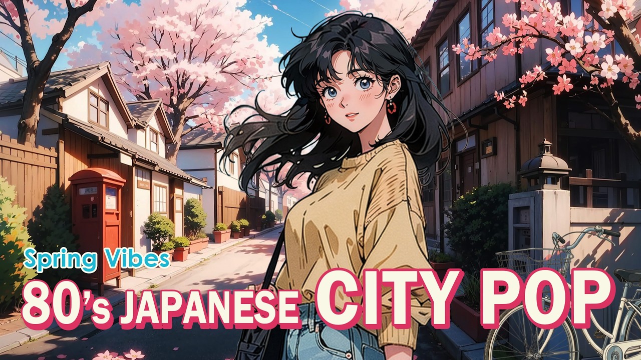 【 80s City Pop Playlist 】 心が弾む 春のシティポップ Bright & Positive Vibes プレイリスト