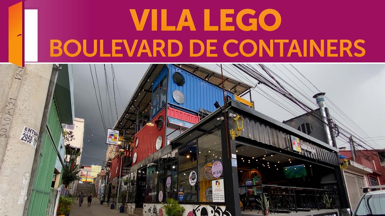 Shopping feito com Containers