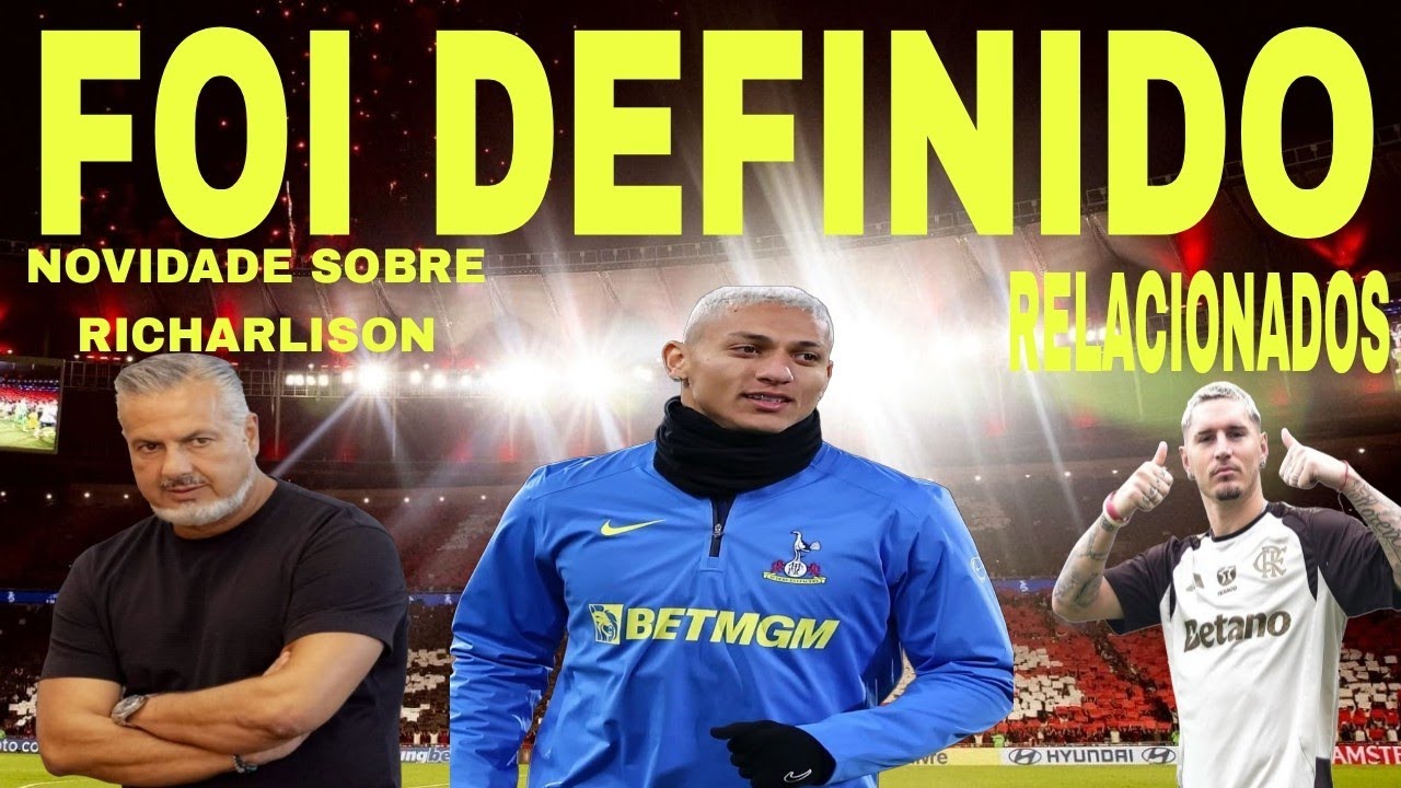 NOVO ATACANTE DEFINIDO NO FLAMENGO, LUIS ARAÚJO INDO EMBORA, DESFALQUES CONFIRMADOS 