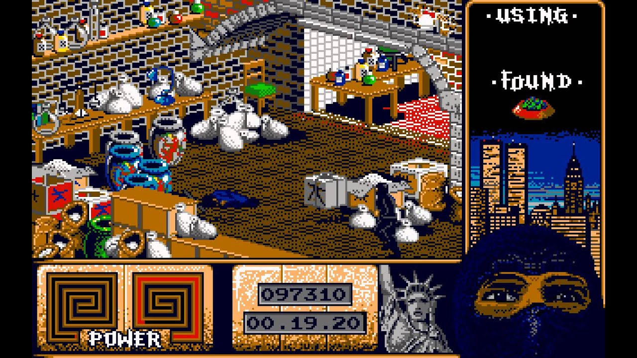 Last Ninja 2 Longplay (Amiga) [50 FPS]