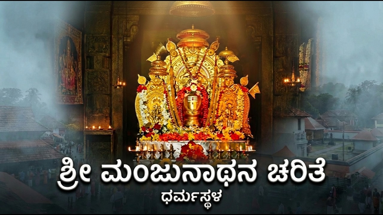 ಶ್ರೀ ಮಂಜುನಾಥ  ಚರಿತೆ | Sri Manjunathana Charithe | Aakashave Aakara Bhoomiye Vibhoothi | ಧರ್ಮಸ್ಥಳ