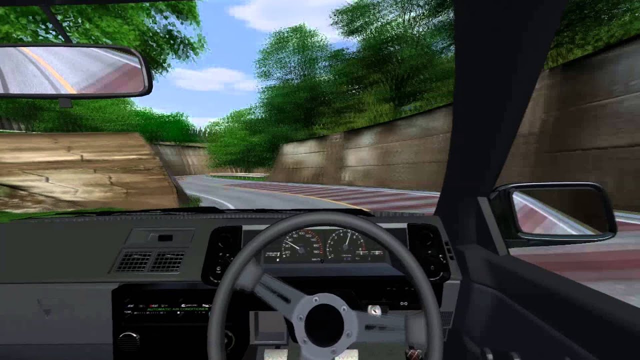 Попытка освоить touge в rFactor #1