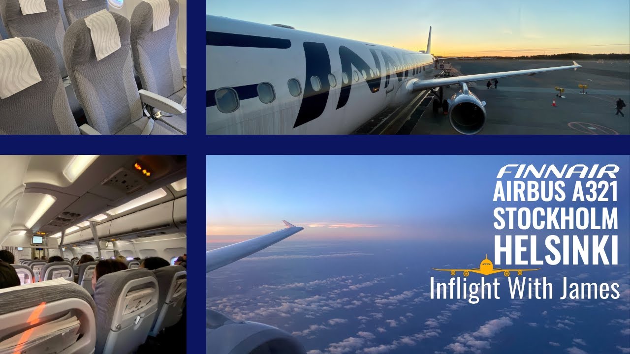 Finnair | Stockholm - Helsinki | Airbus A321