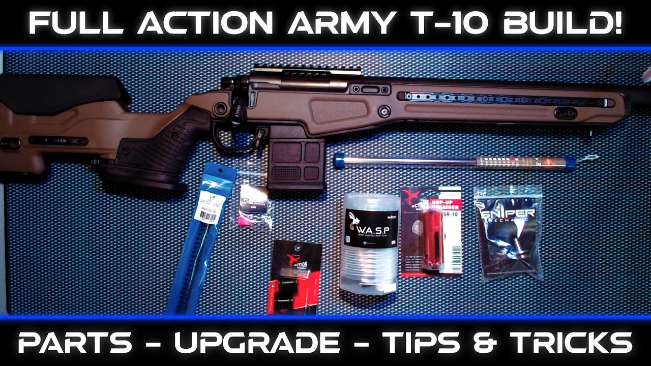 Полная сборка Action Army T10: ПРОСТЫЕ И ЭФФЕКТИВНЫЕ улучшения для VSR10