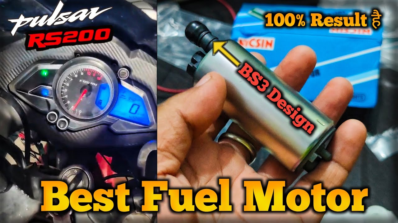 Pulsar RS200 Fuel Pump Motor for Missing Problem