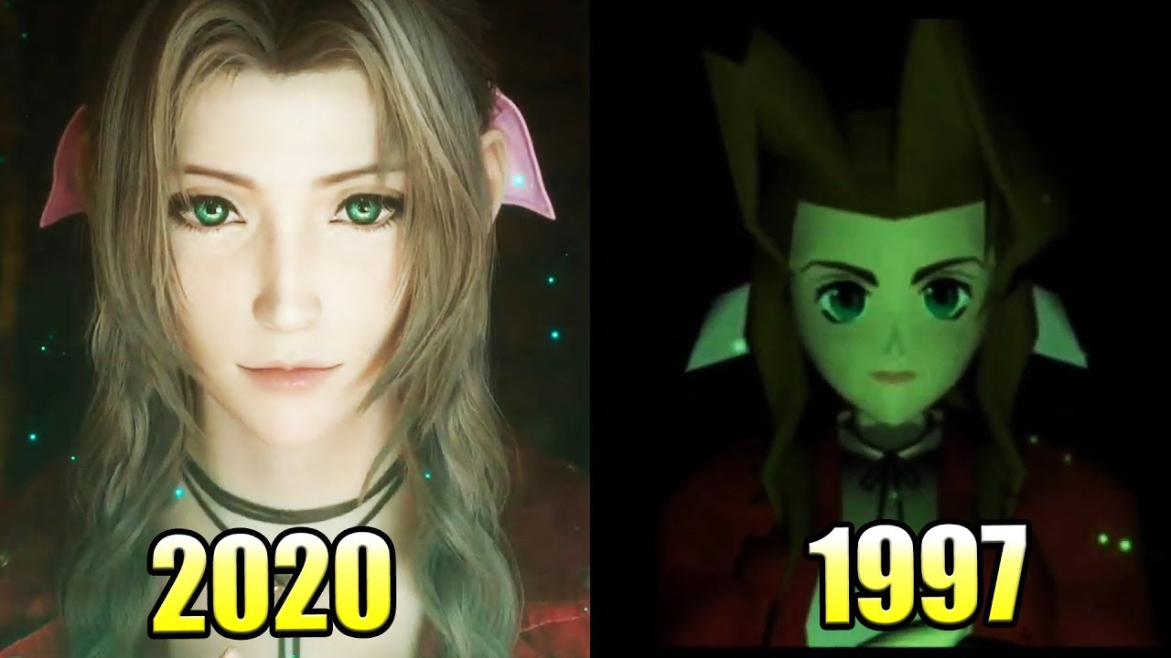Сравнение Final Fantasy 7 - 1997 против 2020