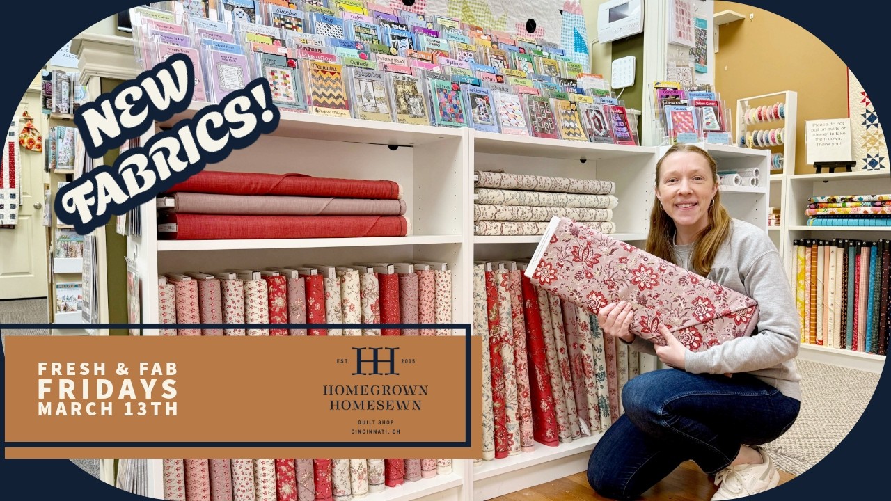 Fresh & Fab Fridays New Fabrics March 13th