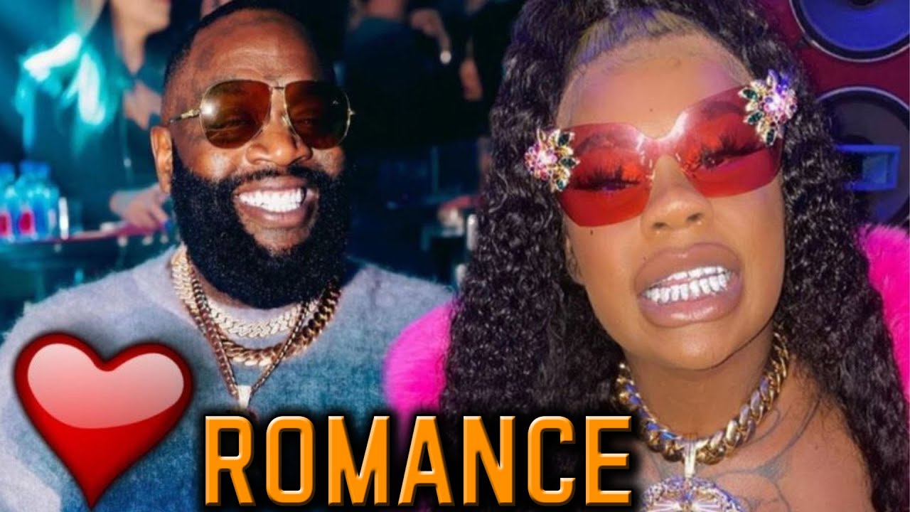 Rapper Dess Dior And Rick Ross Seen Kissing Romantically At Long Last.
