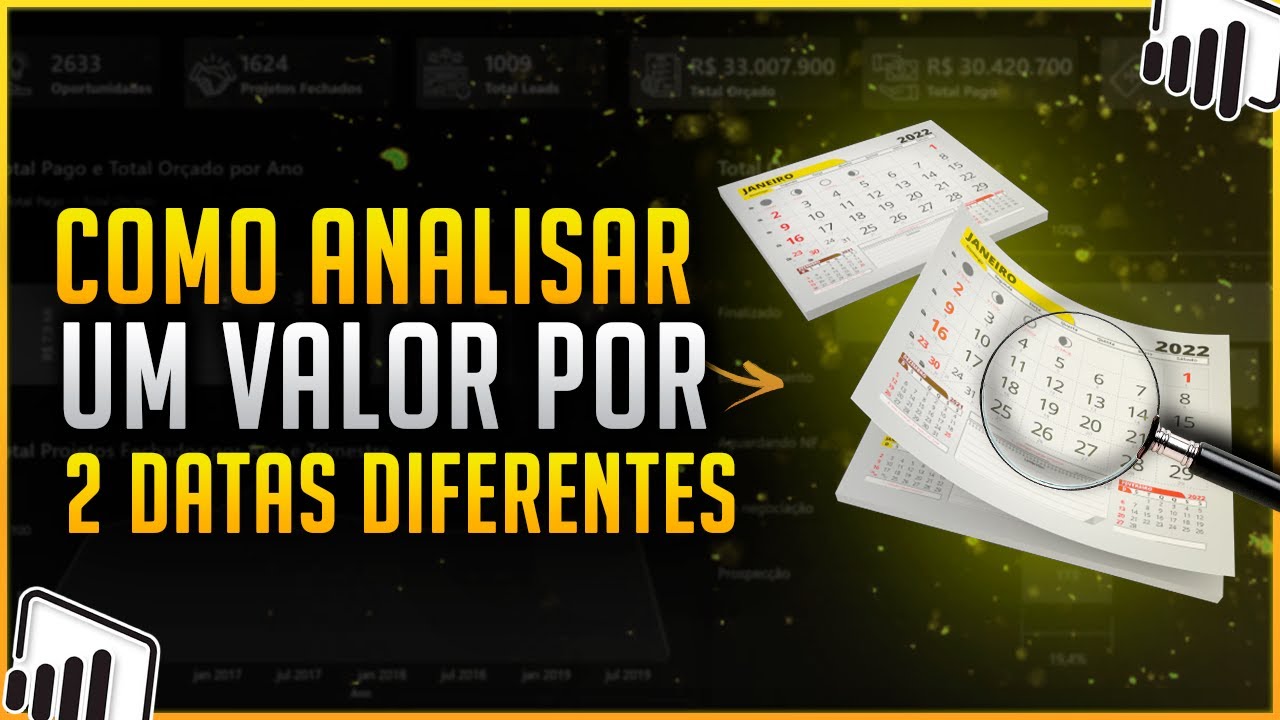 Como Analisar um Valor por 2 Datas Diferentes no Power BI