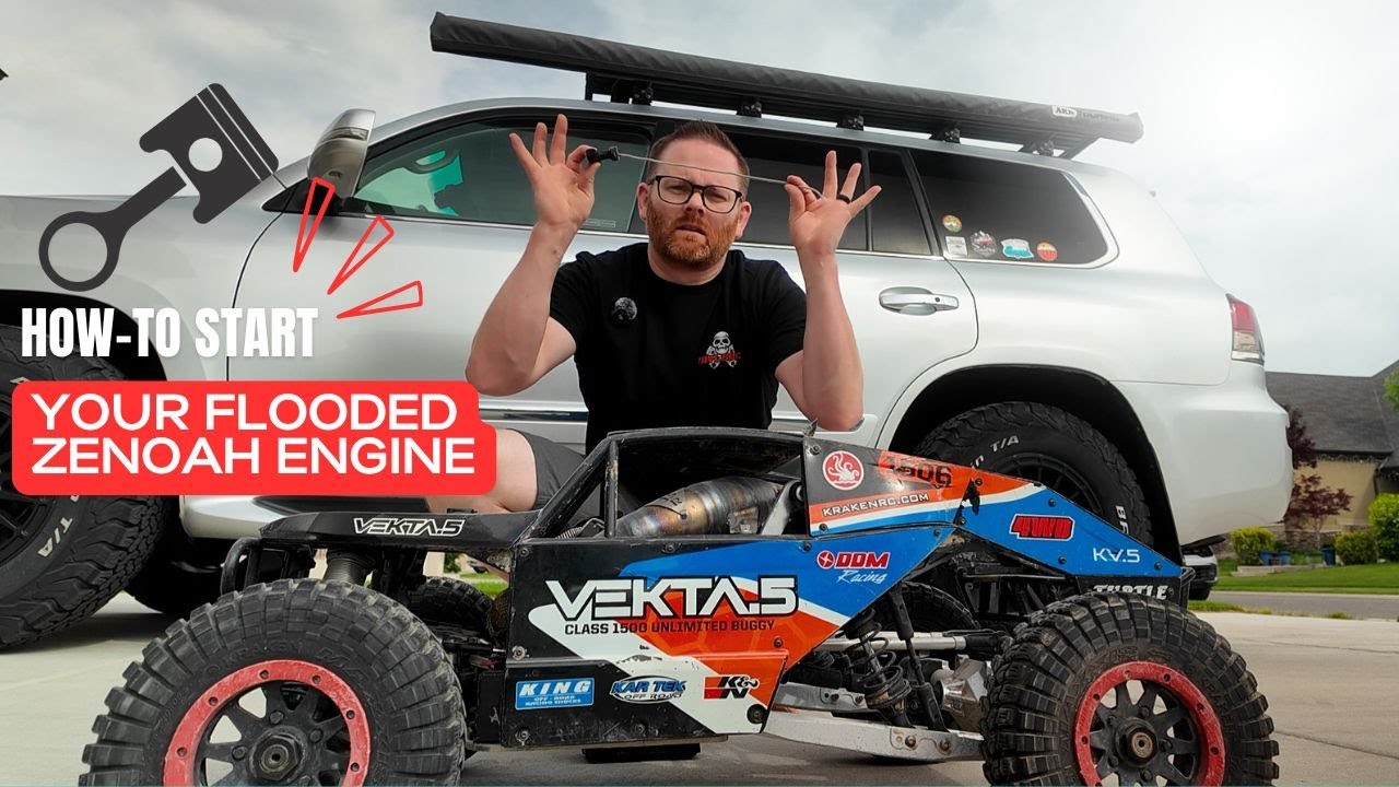 How to start your flooded Zenoah RC Engine