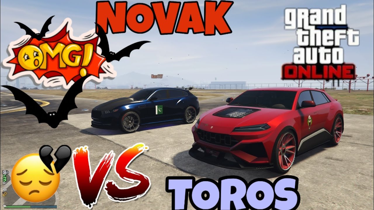 GTA 5 ONLINE : NEW DLC CAR NOVAK VS TOROS / DRAG RACE 2019