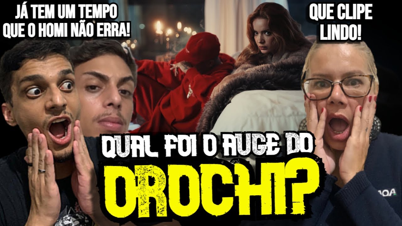 REACT | Orochi - Van Cleef ft. Filipe Ret (Prod. Portugal no Beat)