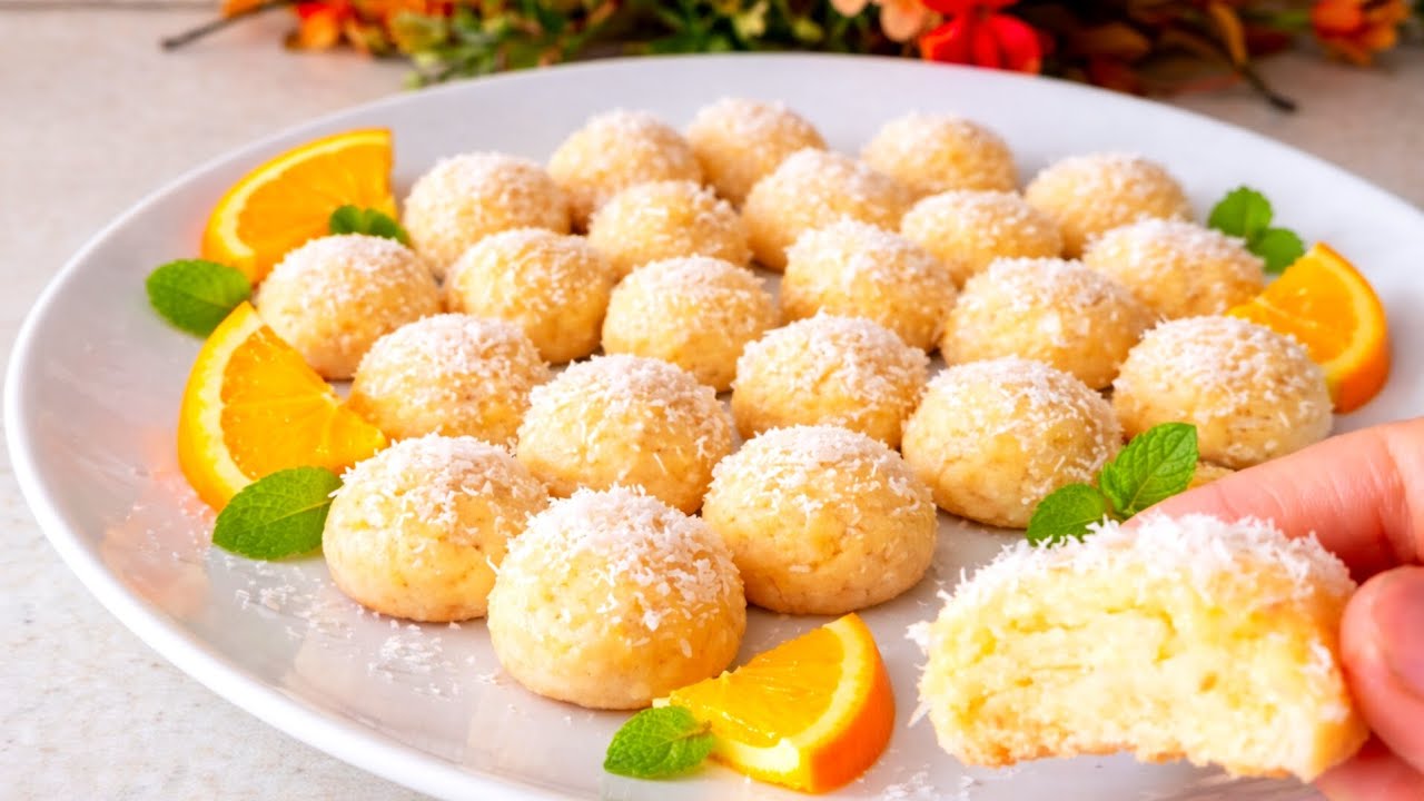 This 1 Orange & 1 Egg Cookie Will Blow Your Mind! 🍊🍪 (Easiest EVER)”