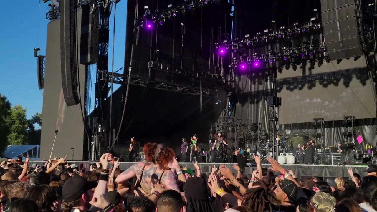 Babymetal - METAL!! - Live at Aftershock Festival in Sacramento, CA 10/7/23