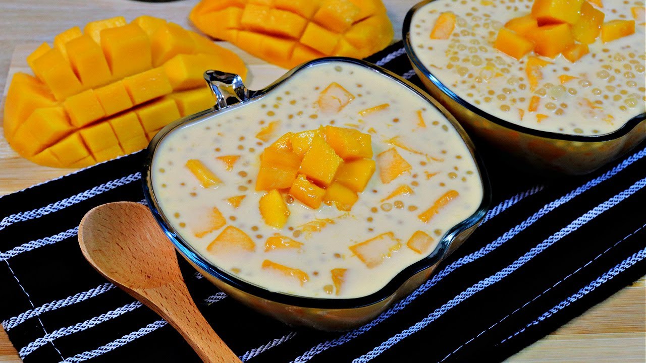 Mango Tapioca Dessert | Easy & Creamy Filipino Summer Treat I Mango Sago Dessert