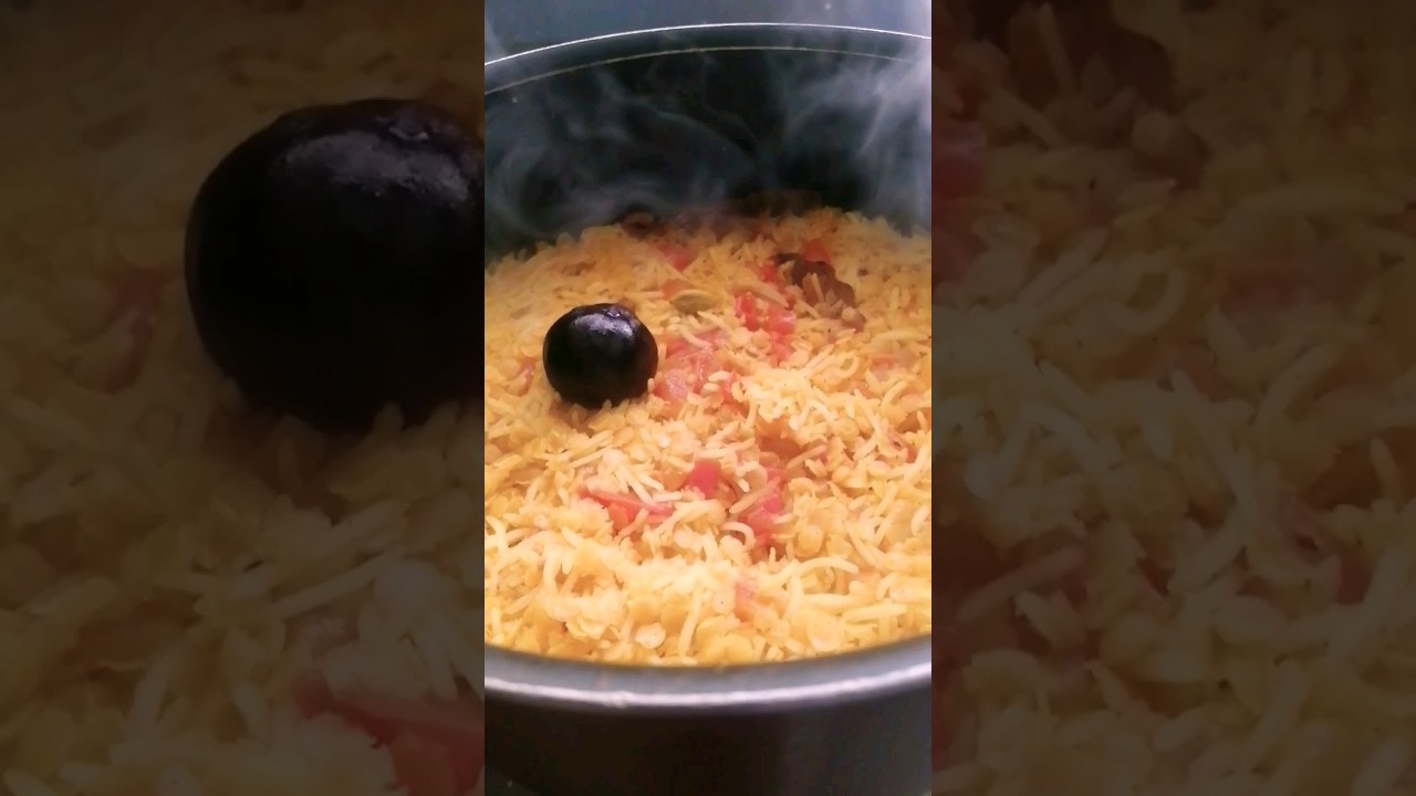 Arabic dal rice || අරාබි ක්&zwj;රමයට පරිප්පු බත් #shorts