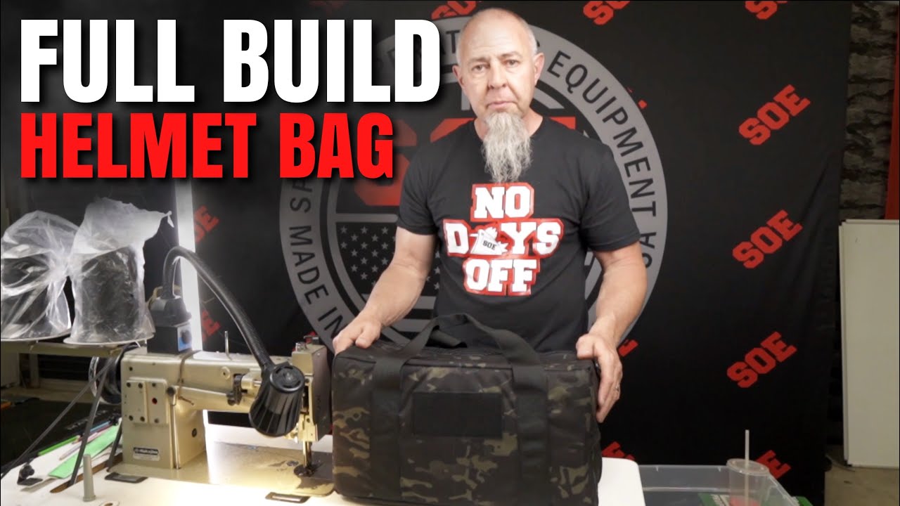 SOE HELMET BAG! // FULL BUILD