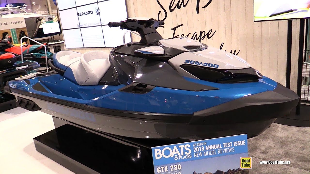 2018 Sea Doo GTX 230 Jet Ski - Walkaround - 2018 Toronto Boat Show
