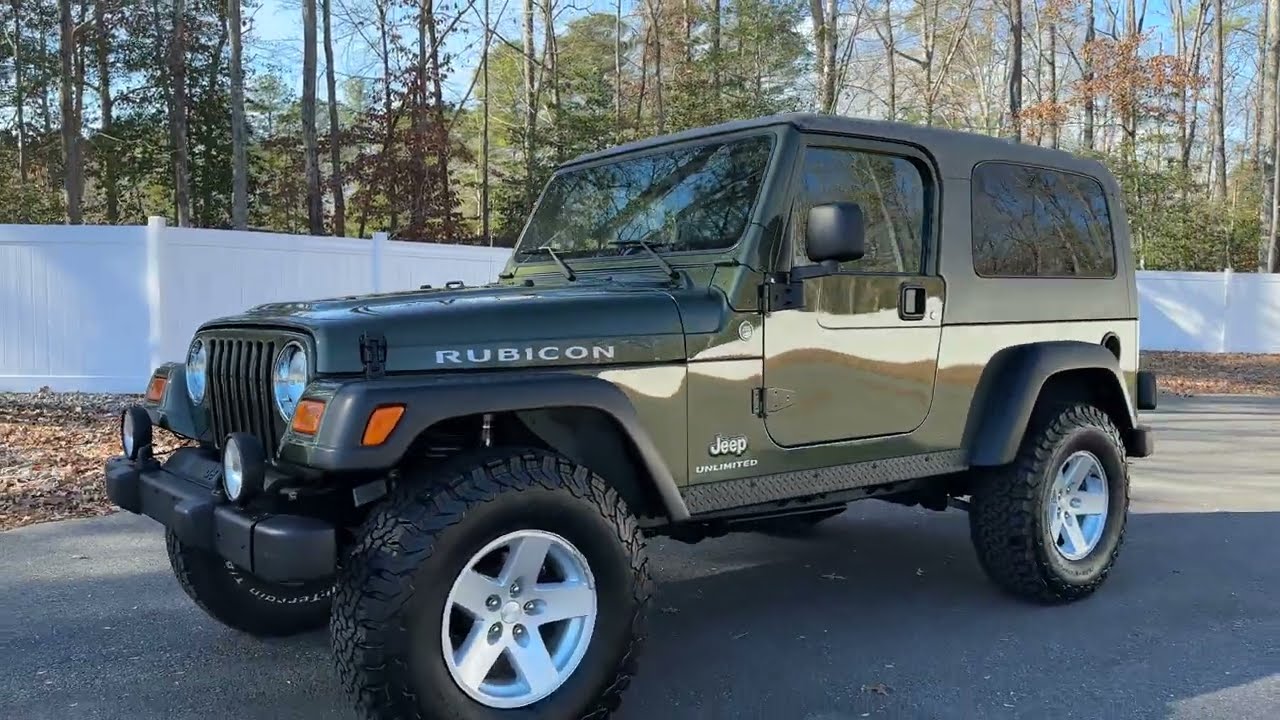 DAVIS AUTOSPORTS - 2006 WRANGLER LJ UNLIMITED RUBICON - 32K MILES