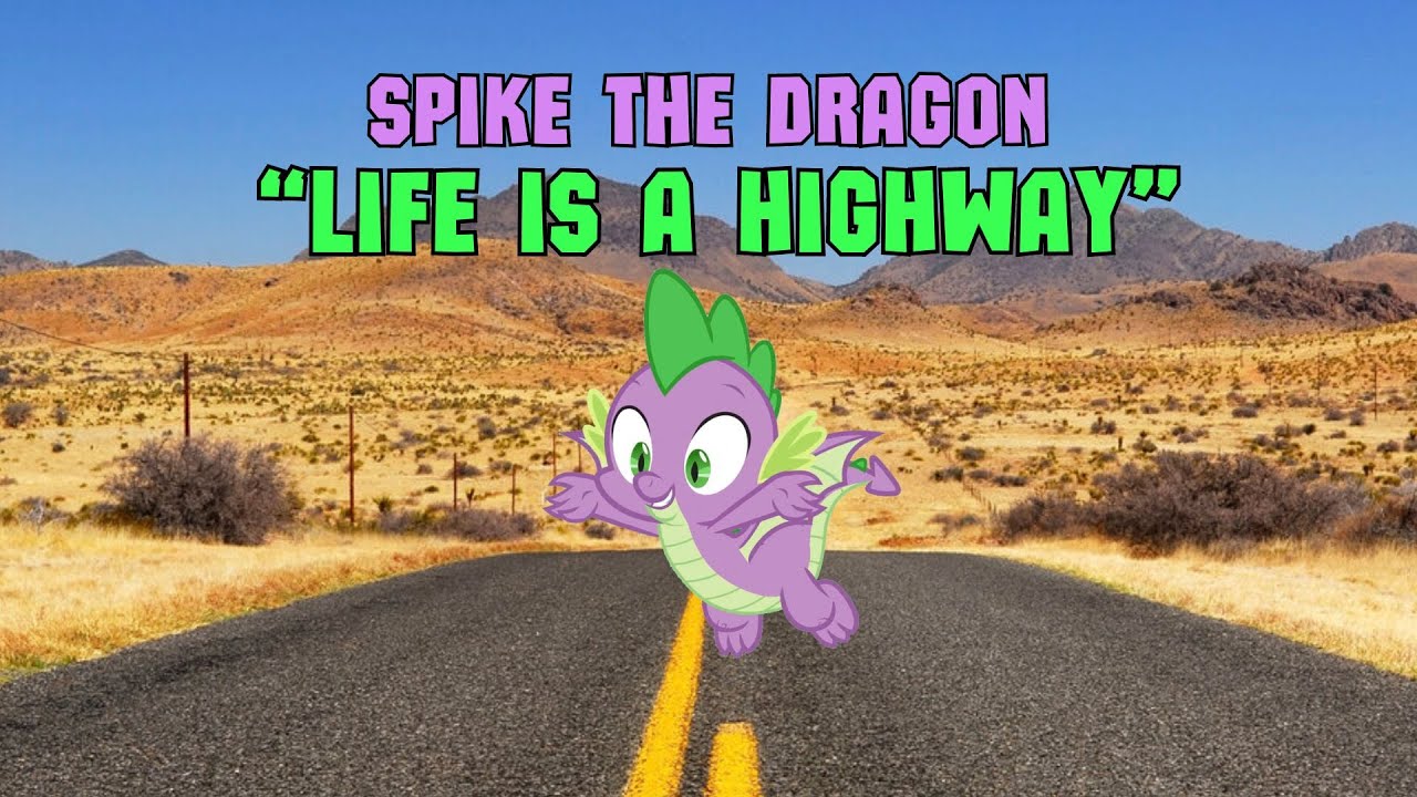 Spike the dragon sings 