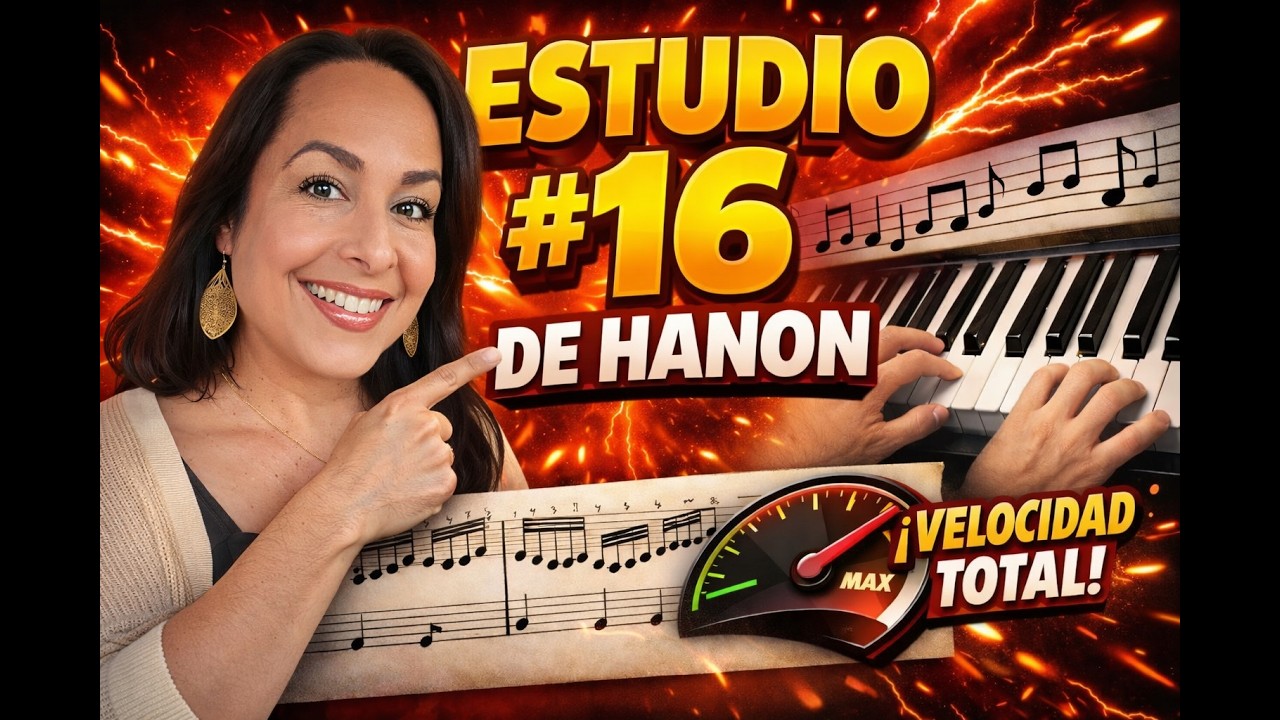 Hanon #16 Piano Exercise | Improve Finger Speed and Technique