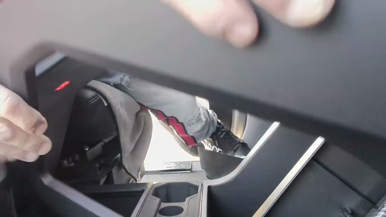 Cybertruck center console upgrade  and install 