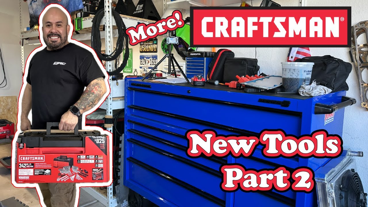 CRAFTSMAN Tools Part 2 | VERSASTACK 242-Piece Set + V20 Hedge Trimmer