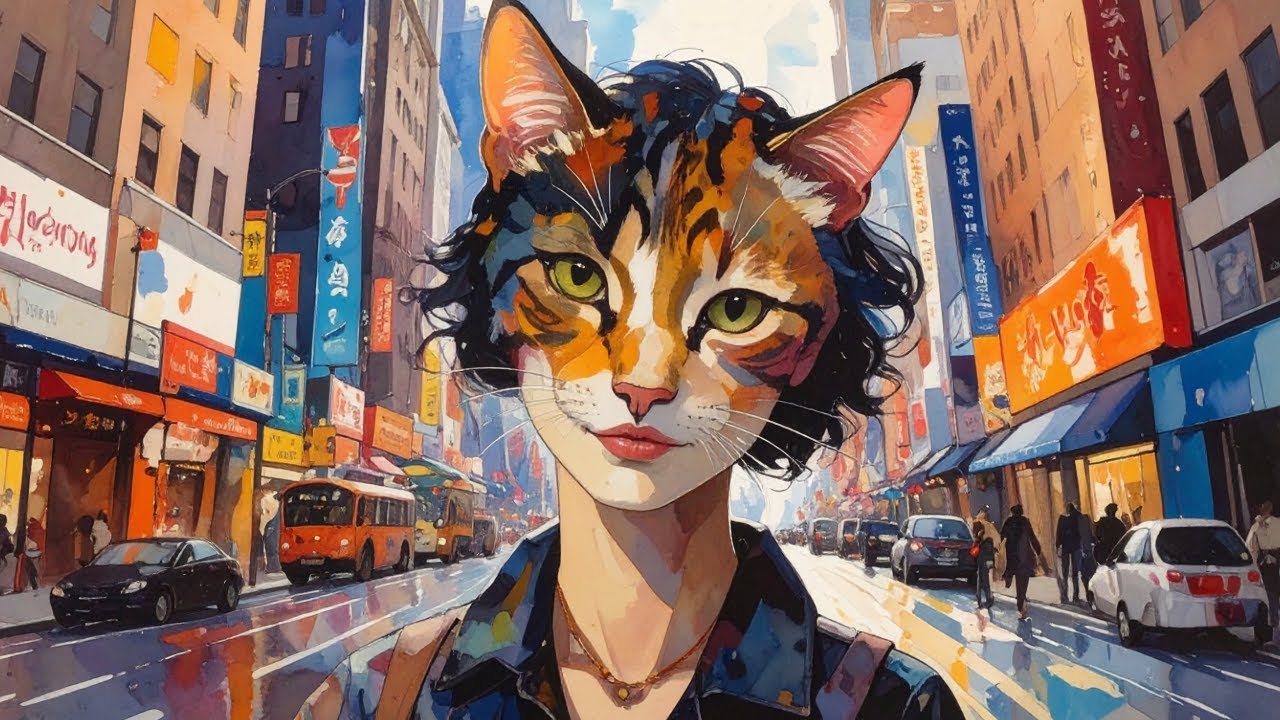 The Sun on Sunday（日曜の太陽）♪Do-Re-Mi-Fa Cat (Composed by Hiroshi Endo)