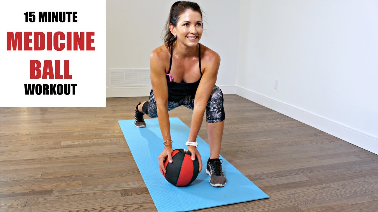 MEDICINE BALL WORKOUT - 15 MINUTES
