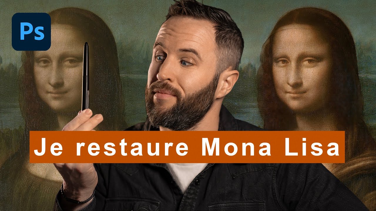 MES TECHNIQUES PHOTOSHOP pour RESTAURER UN CÉLÈBRE TABLEAU