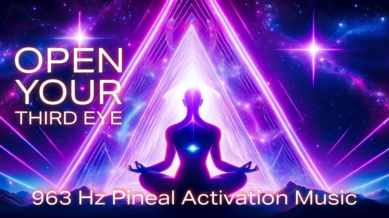 963Hz Pineal Gland Activation Awaken Your Third Eye & Higher Consciousness #ambientmusic