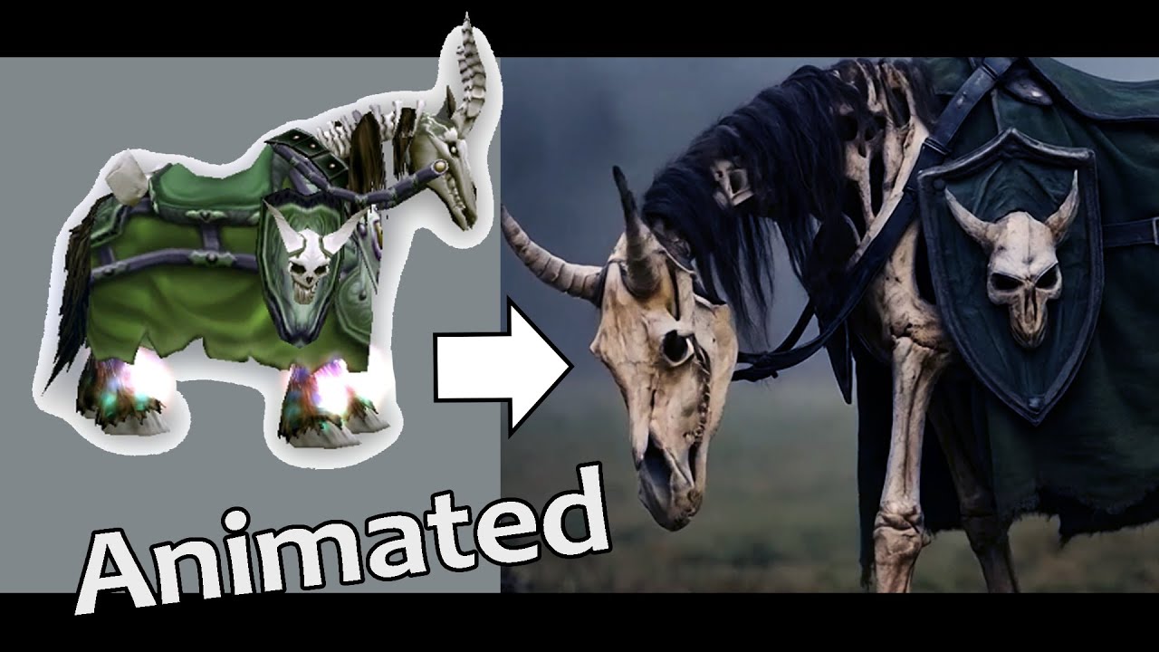World of Warcraft Classic Mounts in Real Life  Vanilla WoW Mount Showcase Part 2