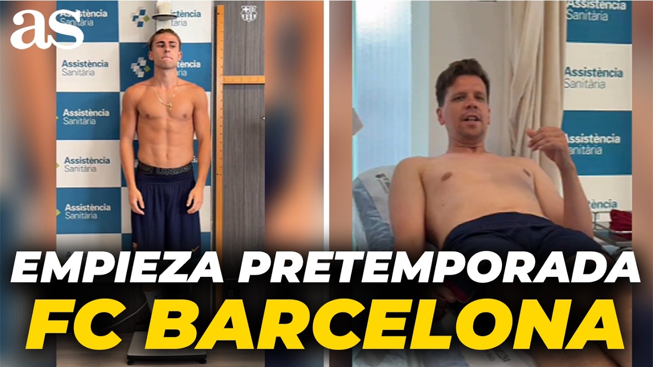 &iexcl;ARRANCA la PRETEMPORADA del FC BARCELONA! Primeras im&aacute;genes del equipo de HANSI FLICK
