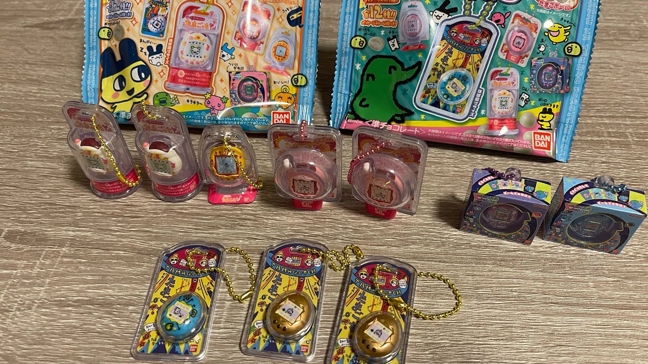 たまごっちのお菓子食べてみた。