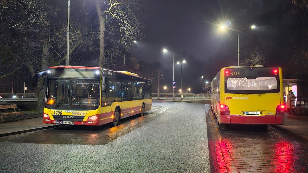 [🇵🇱PL] DLA Wrocław - MAN NL293 Lion's City #1206 - [🚍612➡️KRZYKI]