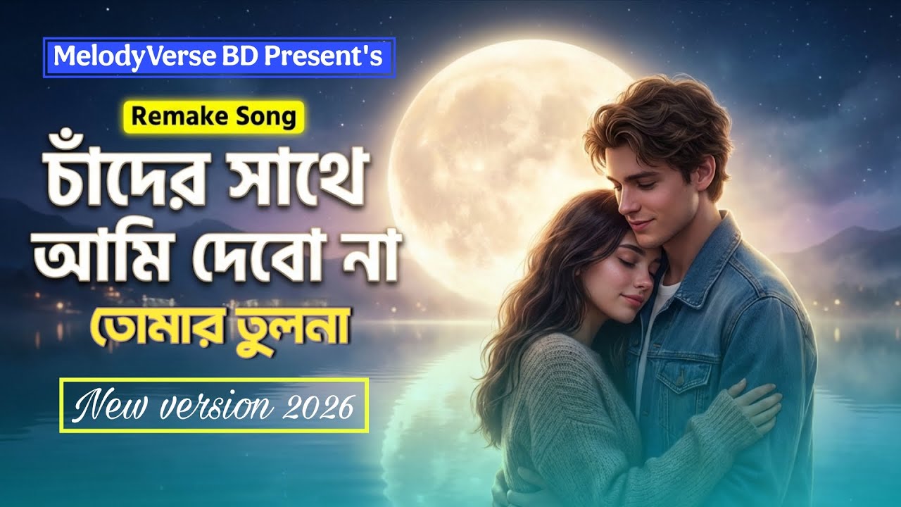 চাঁদের সাথে আমি দেবোনা তোমার তুলনা | Chander Sathe Ami Debona | Modern Remake 2026