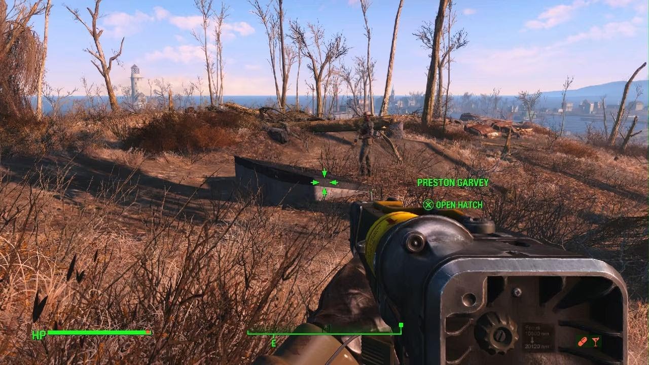 Fallout 4.Pre war Boobytraps. Make preston eat them