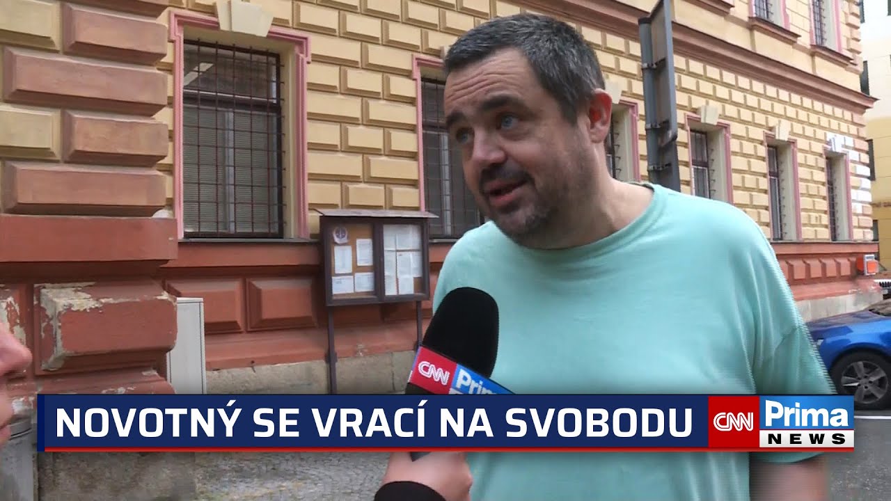Prvn&iacute; slova Novotn&eacute;ho na svobodě: Proběhla sebereflexe, stačilo mi to. Zhubnul jsem 10 kilo
