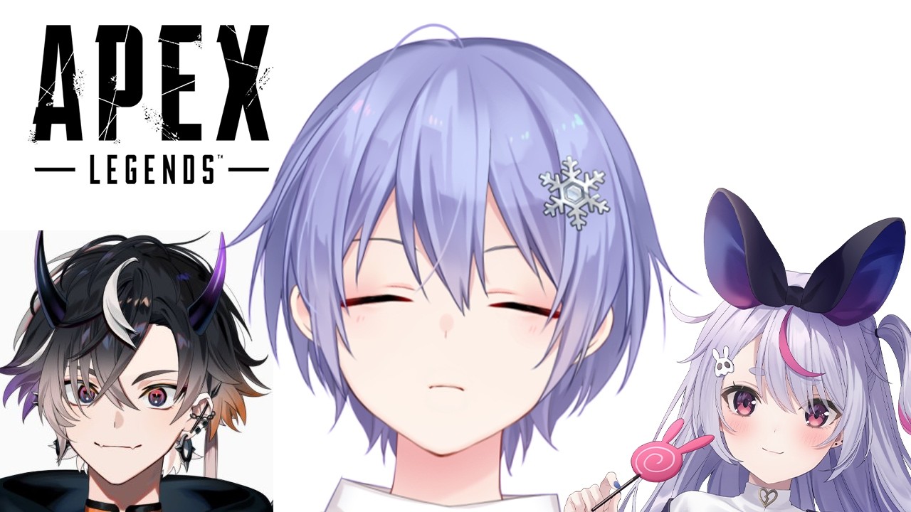【APEX】本日頂くAPEXはこちら【白雪レイド 兎咲ミミ 鬼ヶ谷テン】