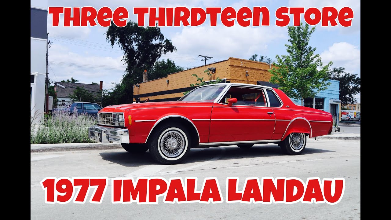 1977 Impala Aerocouple Landau Factory Skirts | PLUS MORE