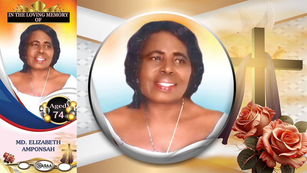 The Thanksgiving Service of the Late Elizabeth Amponsah. Held at Egoli 1 in Amsterdam.